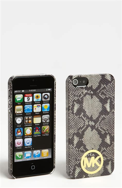 michael kors iphone 5 case black and white|Michael Kors iPhone 15 case.